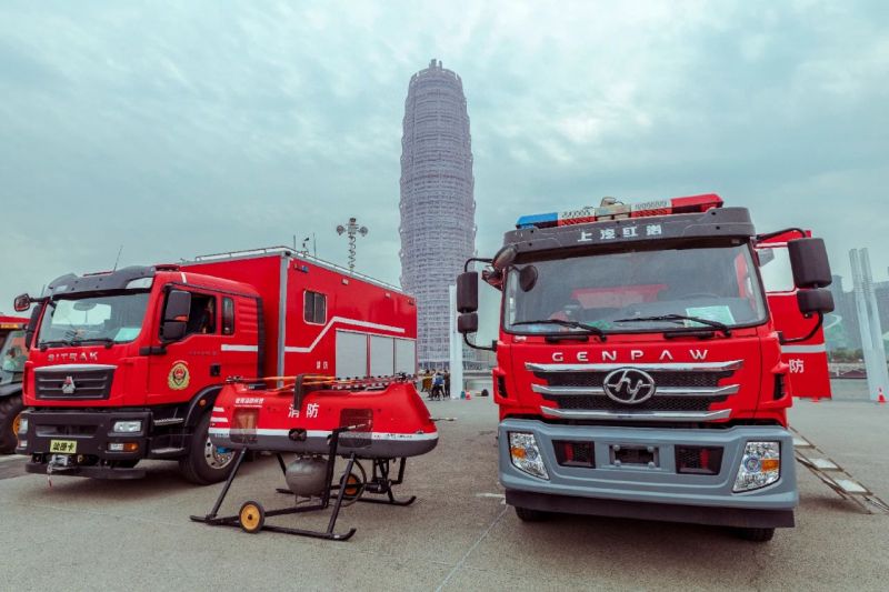 載荷百余公斤，在百米以上高層建筑滅火，旋翼無人機(jī)實(shí)現(xiàn)了！