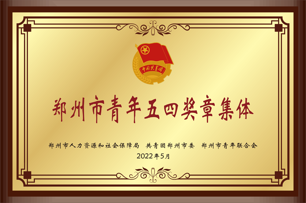 鄭州市青年五四獎(jiǎng)?wù)录w